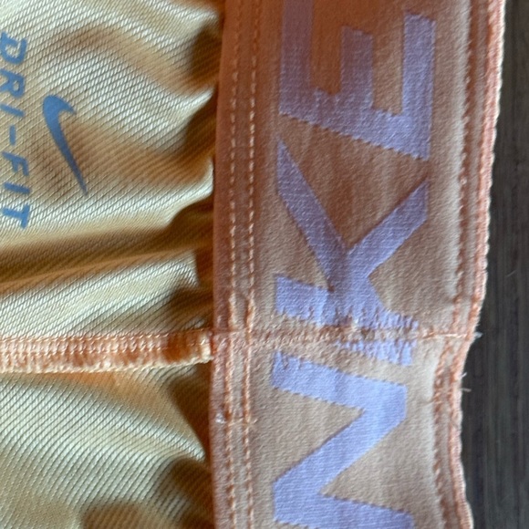 Nike Dri-FIT Attack Training Peach Athletic Shorts - Picture 2 of 5